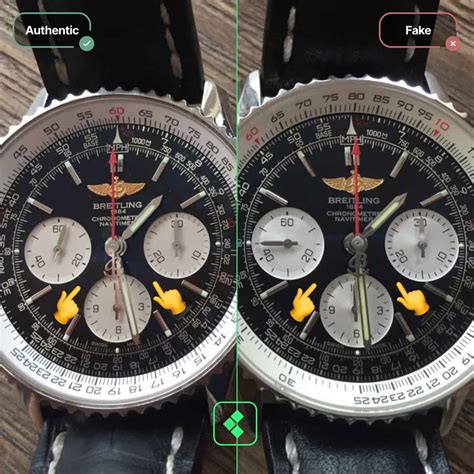 breitling colt replicas yellow dial face|how to spot a real breitling.